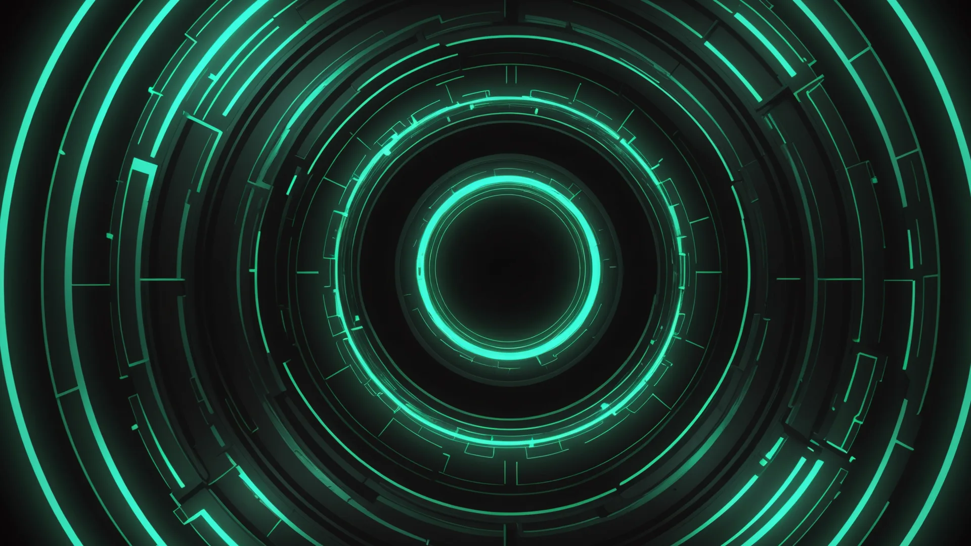 Abstract visualization of encrypted data flows and access control layers
